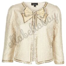 Topshop cream crop for sale  LONDON