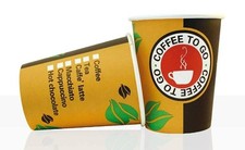 Hartpapier pappbecher coffee gebraucht kaufen  Oberhausen