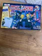 Simpsons monopoly 2007 for sale  CAMBERLEY