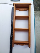 Country wooden shelf for sale  Greenfield