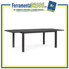 Tavolo alluminio antracite usato  Grottaminarda