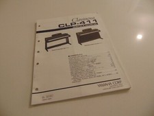 Piano digital Yamaha Clavinova CLP-411 serviço oficina manual esquemas comprar usado  Enviando para Brazil
