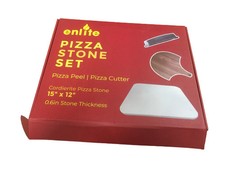 Conjunto de pedras para pizza com casca e cortador de pizza – Pedra de cozimento cordierita 15 x 12 x 0,6 comprar usado Conjunto de pedras para pizza com casca e cortador de pizza – Pedra de cozimento cordierita 15 x 12 x 0,6 comprar usado  Enviando para Brazil