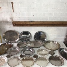 Silver plated serving for sale  GRANTHAM