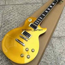 Guitarra elétrica LP de alta qualidade, Slash Victoria Standard Goldtop e Brown Back comprar usado  Enviando para Brazil