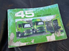 Daf drivers handbook for sale  MANCHESTER