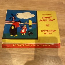 Gummed paper craft for sale  SHERBORNE
