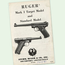 Ruger mark instructions for sale  Brookfield