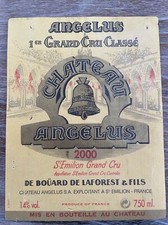 étiquette château angélus d'occasion  Toul