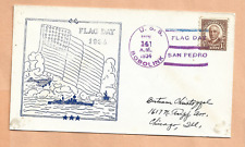 EUA CAPA NAVAL BOBOLINK FLAG DAY JUN 14,1934 SAN PEDRO comprar usado  Enviando para Brazil