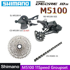 Shimano Deore M5100 11 velocidades conjunto de grupo MTB câmbio desviador traseiro cassete novo comprar usado  Enviando para Brazil