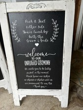 Wedding signs for sale  Morrisville