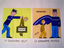 Affiche ancienne drogue d'occasion  Toulon-