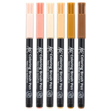 Conjunto de 6 pincéis Sakura Koi colorbrush retrato comprar usado  Enviando para Brazil