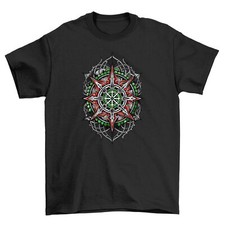 Camiseta Gothic_64 - Abrace o Lado Negro com este toque celta! Unissex engraçado P, usado comprar usado  Enviando para Brazil