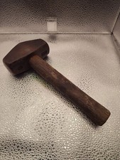 ☆ Trenó chanfrado duplo martelo vintage década de 1960 31/2 lb ferramenta de ferreiro 1344 comprar usado  Enviando para Brazil