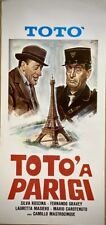 Toto parigi locandina usato  Torino