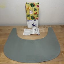 Usado, Bandeja de silicone placemat compatível com Stokke Tripp Trapp bandeja de cadeira alta Sage comprar usado  Enviando para Brazil