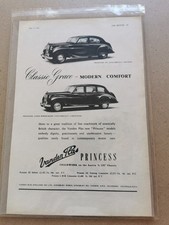 Vintage vanden plas for sale  LITTLEBOROUGH