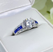 White sapphire ring for sale  Keller