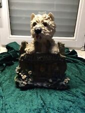 Hundefigur willkommensschild gebraucht kaufen  Düsseldorf