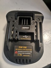 Adapter dewalt milwaukee for sale  GLASGOW
