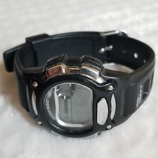 Usado, Relógio esportivo digital feminino preto com detalhes em tom de prata WR 100FT comprar usado  Enviando para Brazil