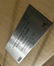 Plaque saber yoda d'occasion  Cranves-Sales