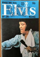 Elvis presley monthly for sale  KNEBWORTH