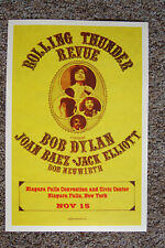 Pôster concerto Bob Dylan & Joan Baez 1975 Rolling Thunder Revue Niagra Falls comprar usado  Enviando para Brazil