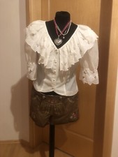 Trachtenbluse weiß ktoberfest gebraucht kaufen  Olching