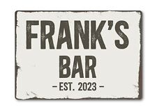 Personalised bar sign for sale  GLASGOW