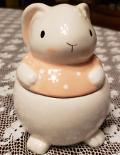 Ceramic bunny lid for sale  Nashville