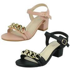 Ladies F1R2022 con Tacón Ancho Ajuste Sandalias Por Spot On Venta Precio Ahora comprar usado  Enviando para Brazil
