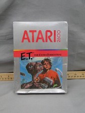Usado, Vintage 1982 Atari 2600 E.T. Videogame The Extra Terrestrial lacrado comprar usado  Enviando para Brazil