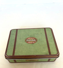 Fossil tin trinket for sale  Durant