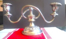 Silver plated candle for sale  HEANOR