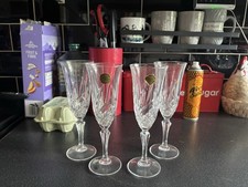 Crystal champagne flute for sale  ST. NEOTS