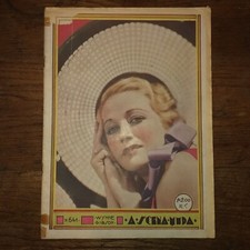 Revista WYNNE GIBSON na capa A SCENA MUDA #641, 1933 comprar usado  Enviando para Brazil
