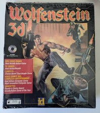 Usado, Wolfenstein 3D PC cd-rom BIG BOX 1992 id Software Partially Sealed w hint book comprar usado  Enviando para Brazil