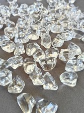 Cubos de gelo artificiais acrílicos transparentes pedras esmagadas gelo enchimentos vasos diamantes falsos  comprar usado  Enviando para Brazil