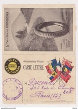 Carte lettre franchise d'occasion  Sathonay-Camp