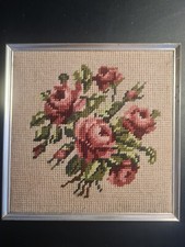 Kleines gesticktes rosen gebraucht kaufen  Gründau