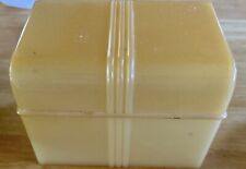Vintage ~ Welcome Ware Tupper Corp Recipe Box 1940’s Early Tupperware* comprar usado  Enviando para Brazil