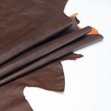 Polsterleder dunkelbraun möbe gebraucht kaufen  Hamburg