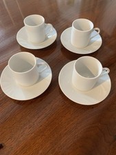 White espresso cups for sale  PEWSEY