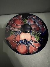 Moorcroft anemone lidded for sale  MANCHESTER