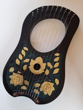 Lyre harp flowered for sale  MIDDLESBROUGH
