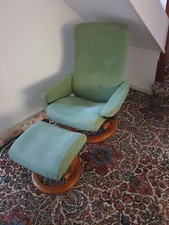 Ekornes stressless suede for sale  STOKE-ON-TRENT