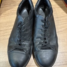 Men black leather for sale  BLACKPOOL